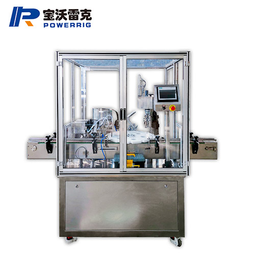 全自動(dòng)西林瓶藥液灌裝旋蓋機(jī)